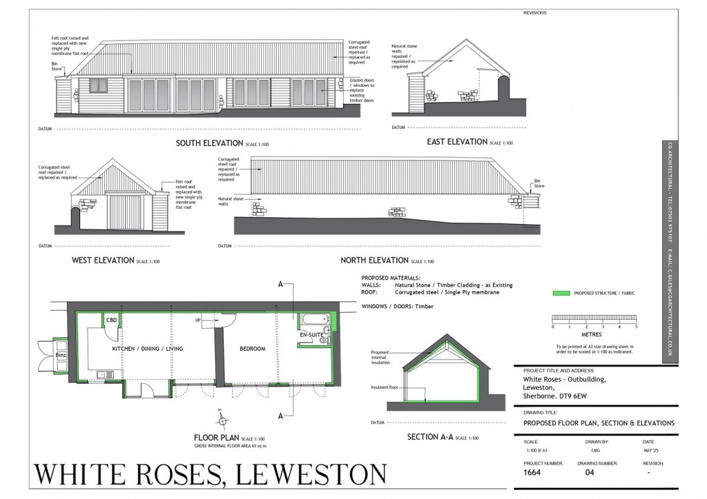Floorplans For Leweston, Sherborne, Dorset