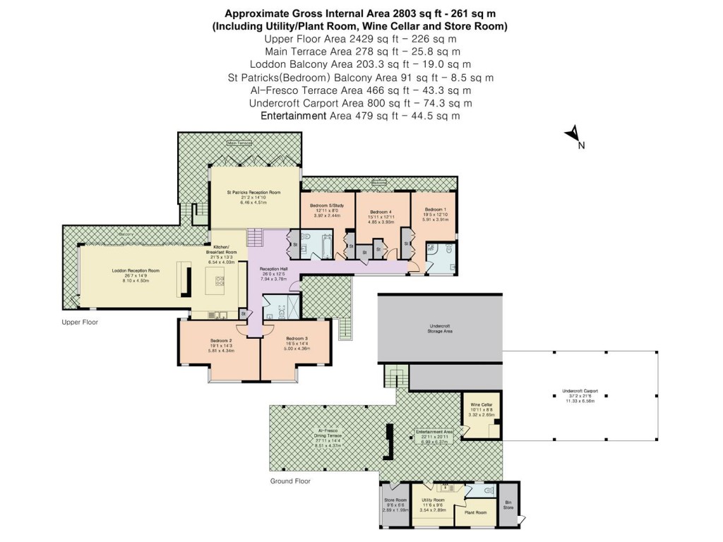 Floorplans For Loddon Drive, Wargrave, Reading