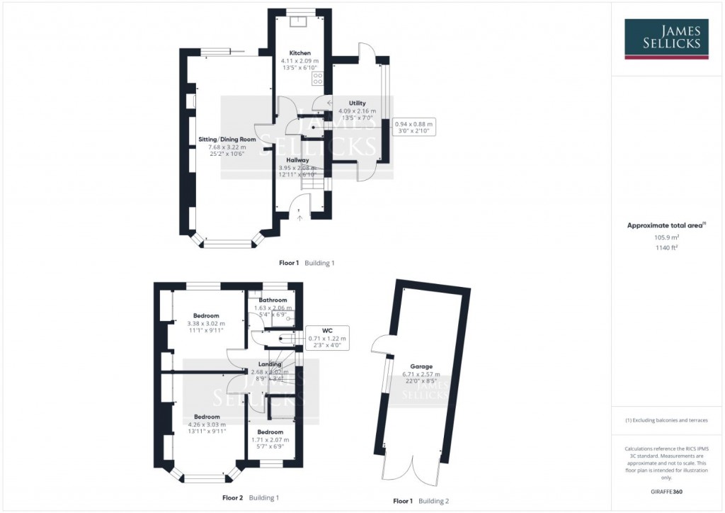 Floorplans For Westmorland Avenue, Leicester
