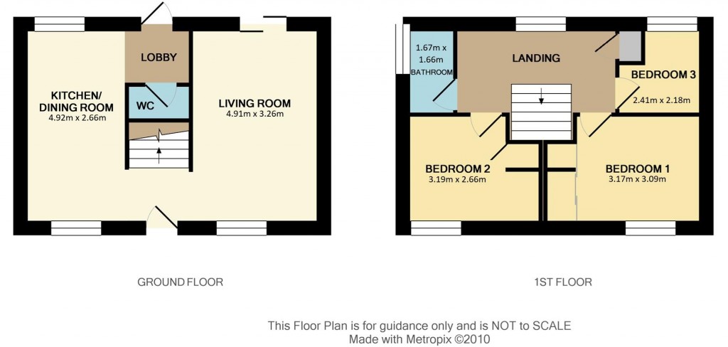 Floorplans For Howard Road, Bothenhampton, Bridport