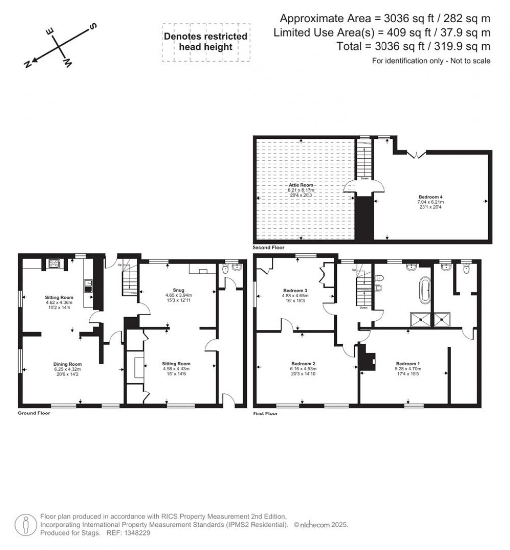 Floorplans For Folly Road, Kingsbury Episcopi