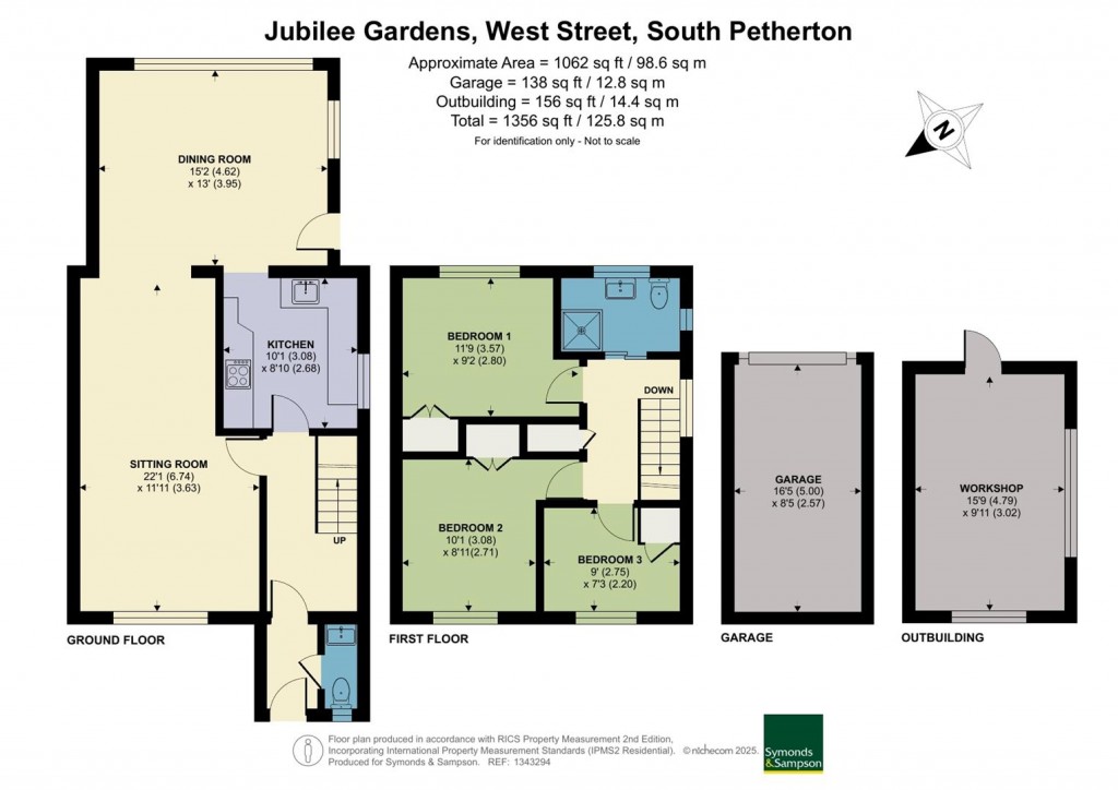 Floorplans For West Street, South Petherton