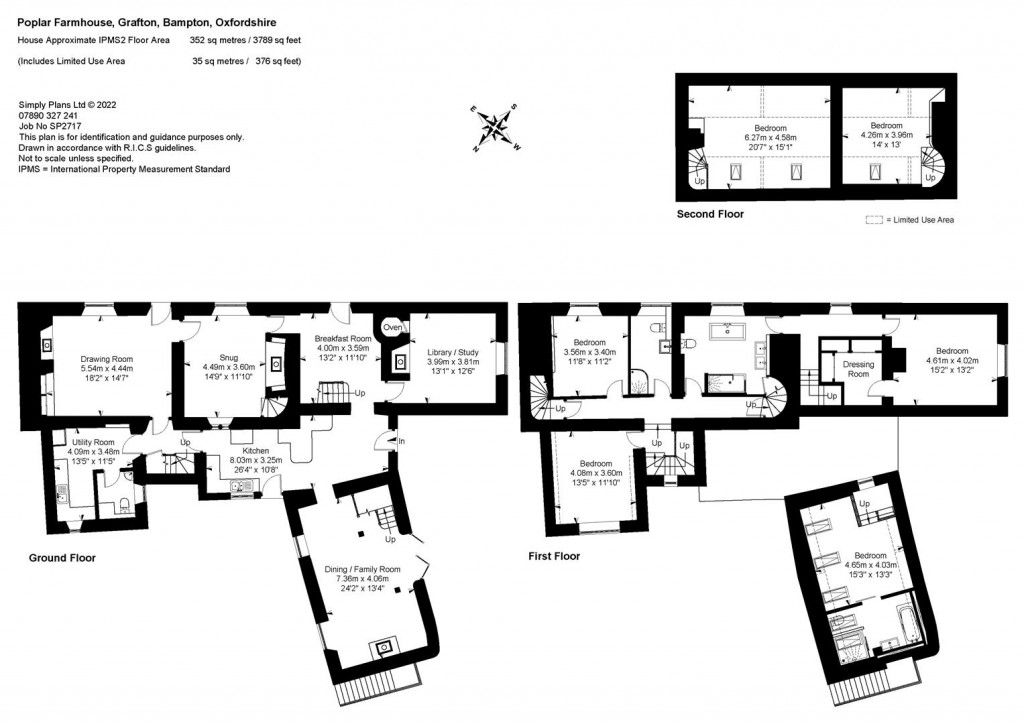 Floorplans For Grafton, Oxfordshire