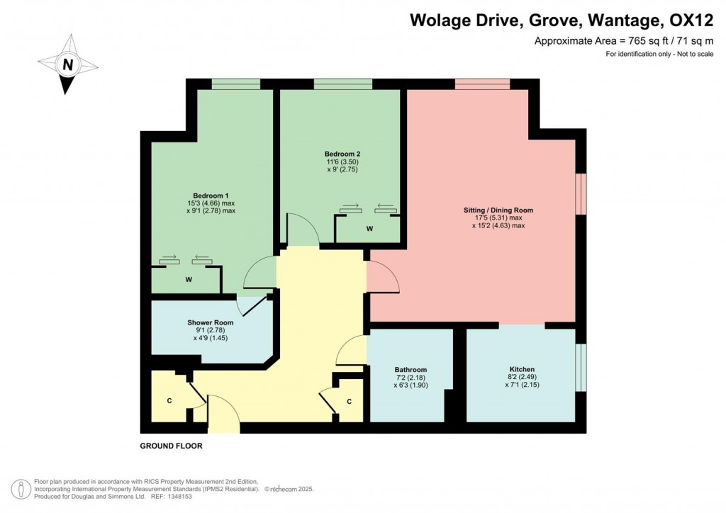 Floorplans For Wolage Drive, Grove, Wantage