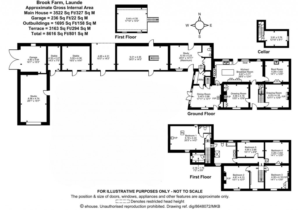 Floorplans For Launde, Leicester