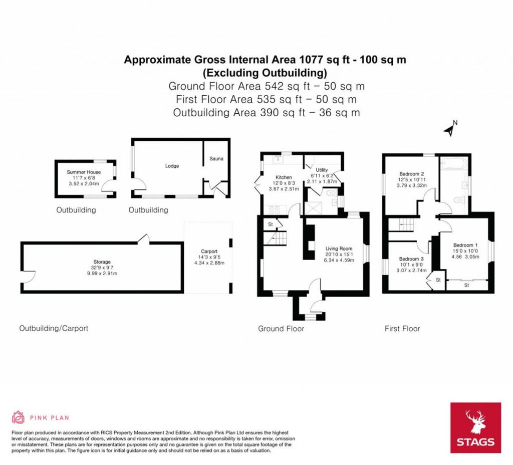 Floorplans For Slade lane, Abbotskerswell, Newton Abbot