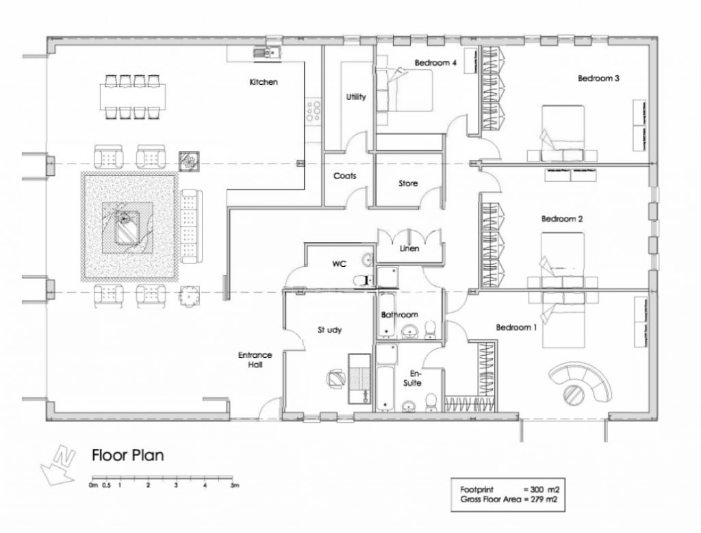 Floorplans For Whittlebury, Northamptonshire, NN12
