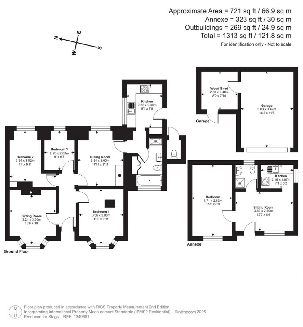 Floorplans For Penwarne Road, Mawnan Smith, Falmouth