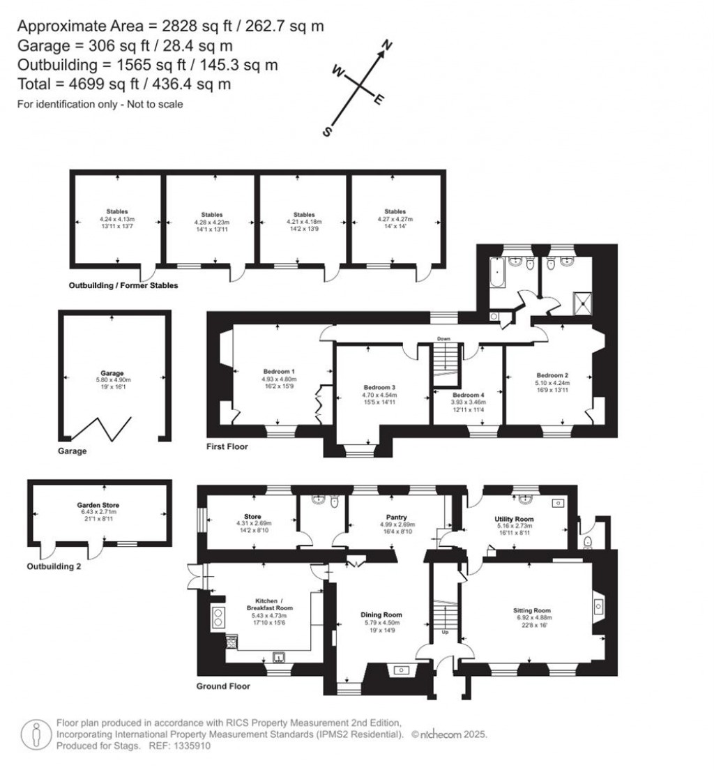 Floorplans For Merton, Okehampton
