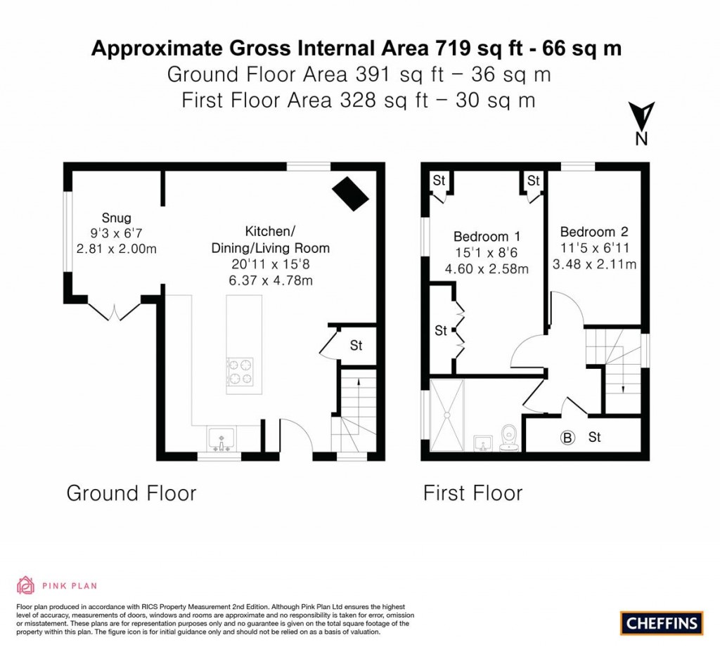 Floorplans For Pinza Close, Newmarket