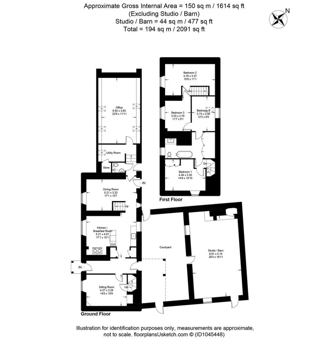 Floorplans For Tedburn St. Mary, Exeter
