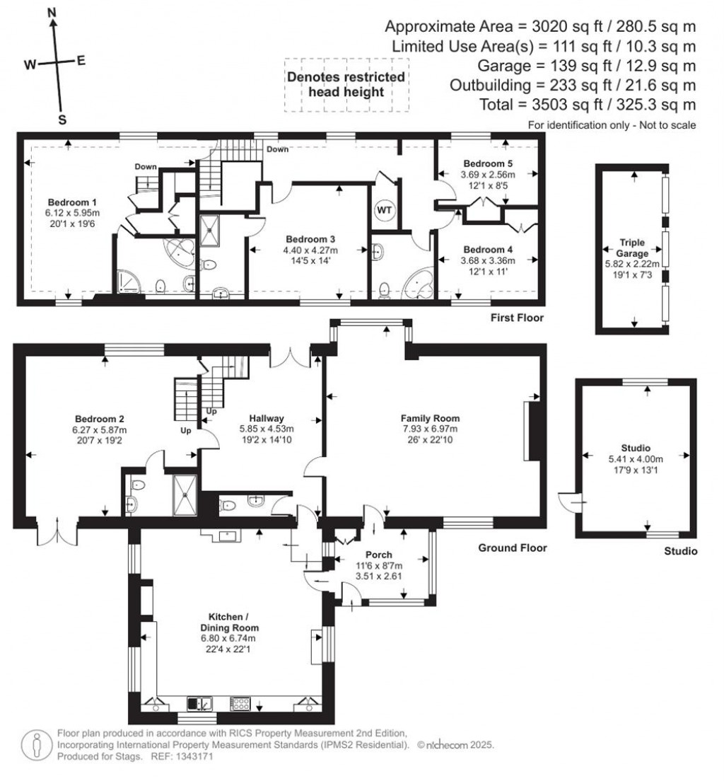 Floorplans For Atherington, Umberleigh