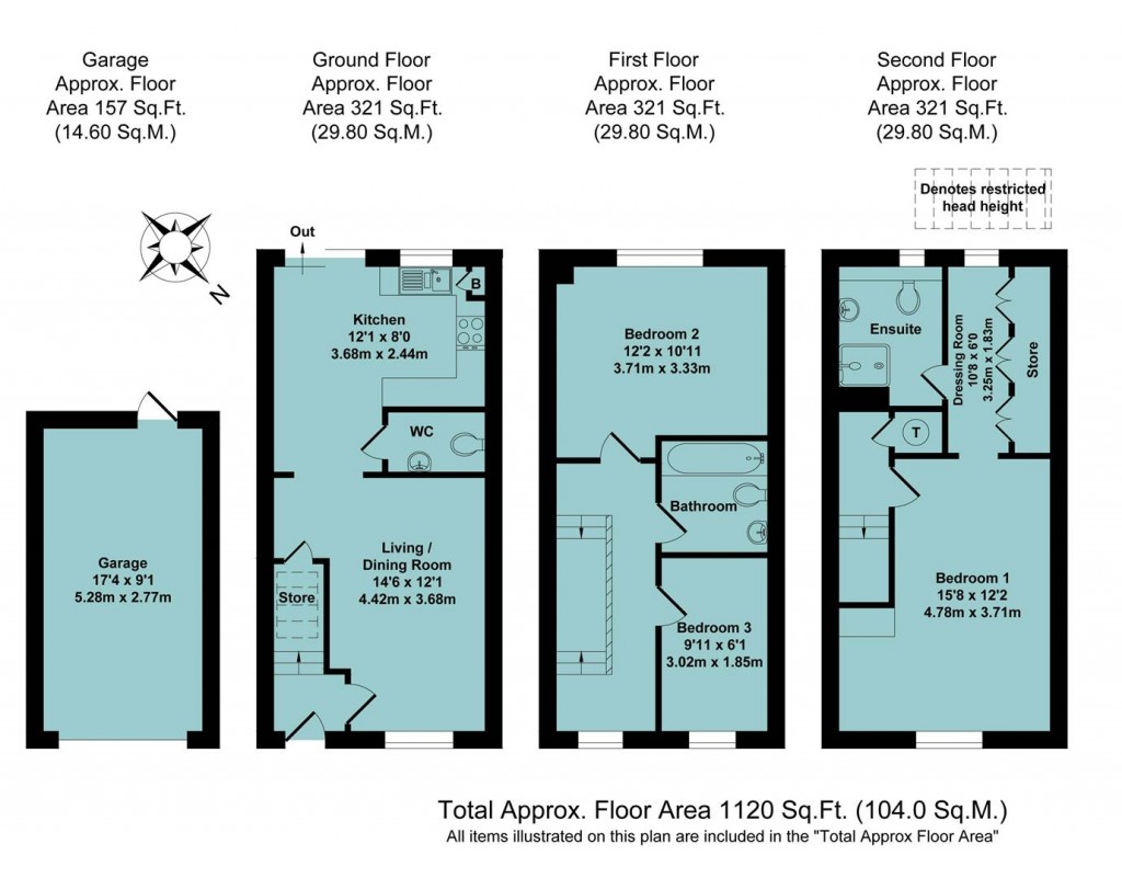 Floorplans For Booth Road, Banbury