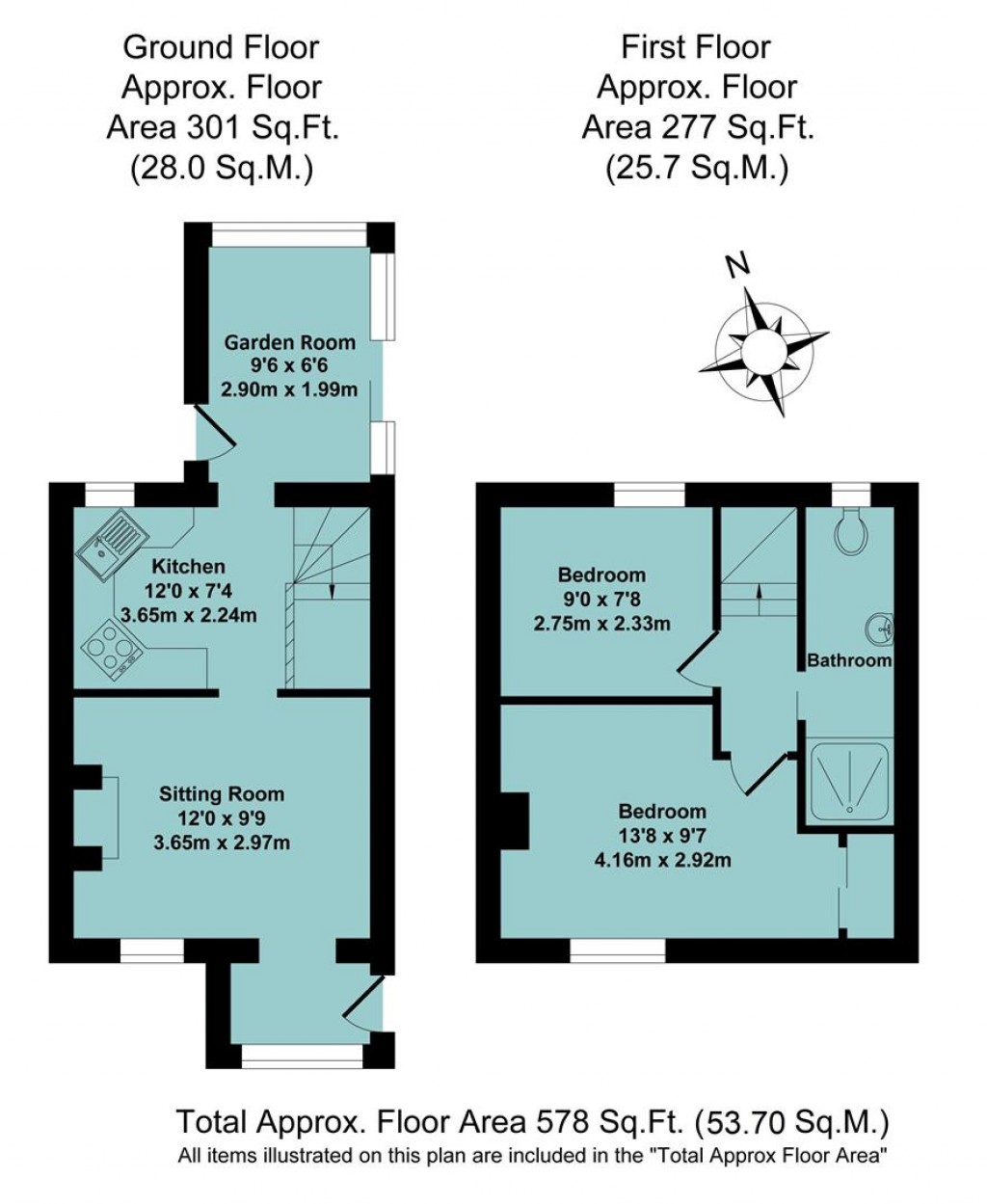 Floorplans For Main Road, Middleton Cheney, Banbury