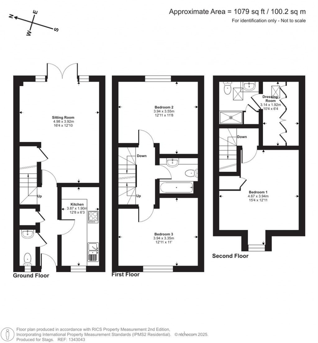 Floorplans For Waylands Road, Tiverton