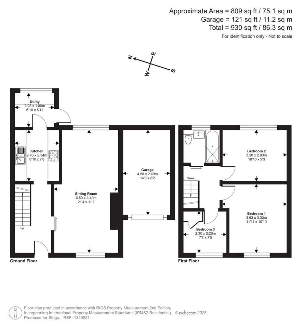 Floorplans For Churchford Road, Knowle, Braunton
