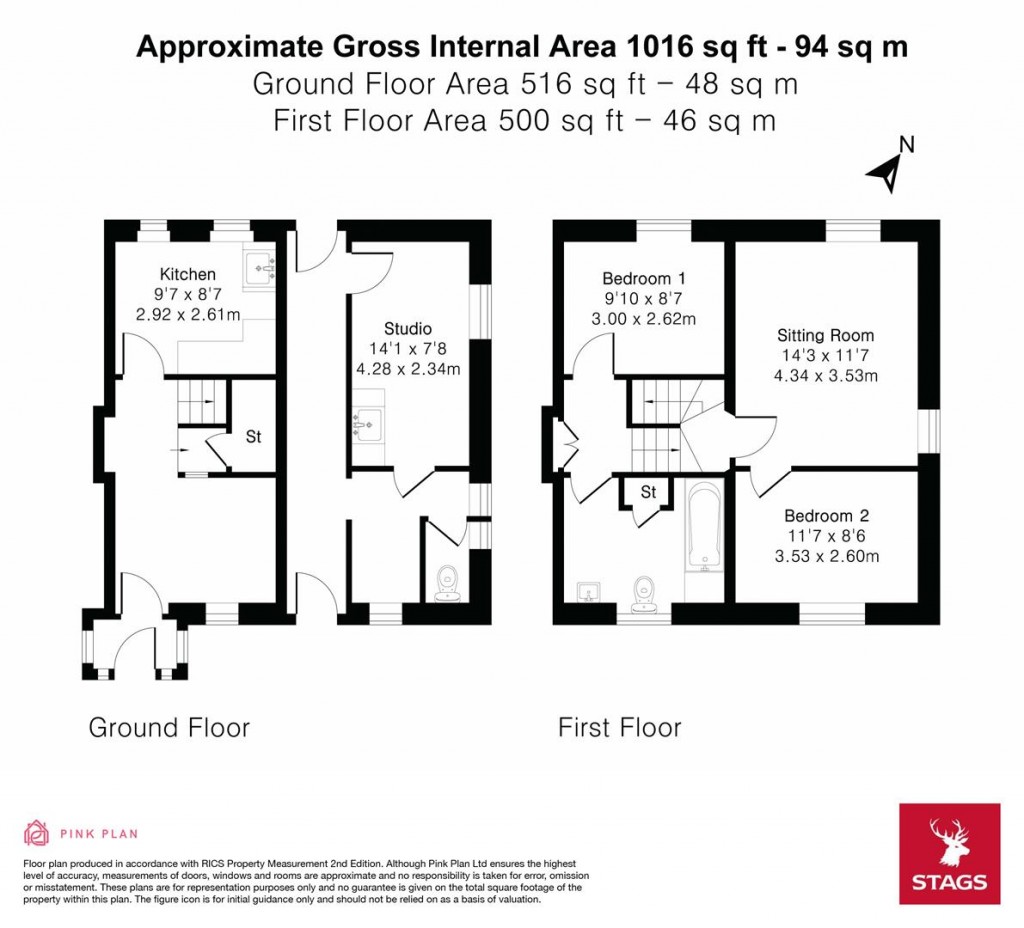 Floorplans For Jubilee Road, Totnes