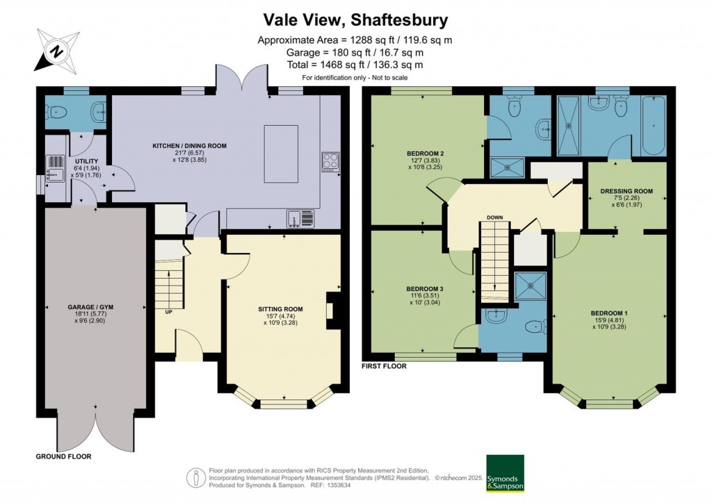 Floorplans For Vale View, Shaftesbury
