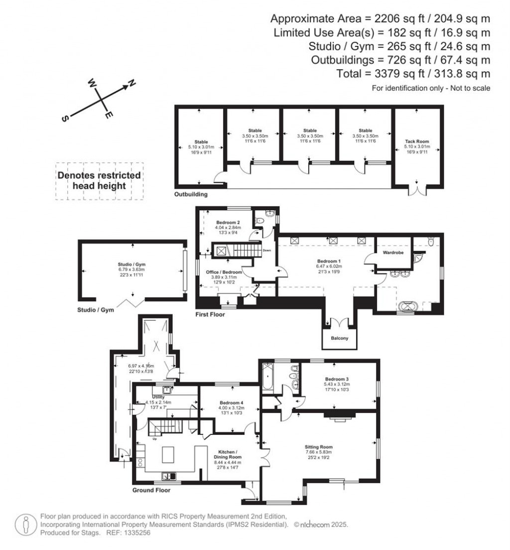 Floorplans For Parracombe, Barnstaple