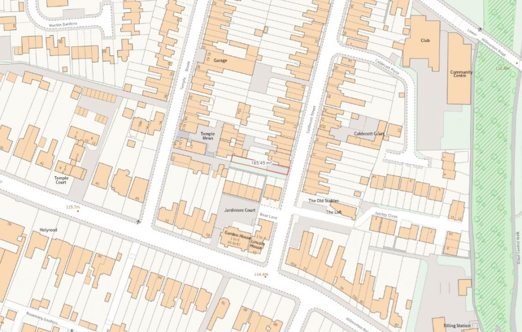 Floorplans For 1 Caldecott Street, Rugby
