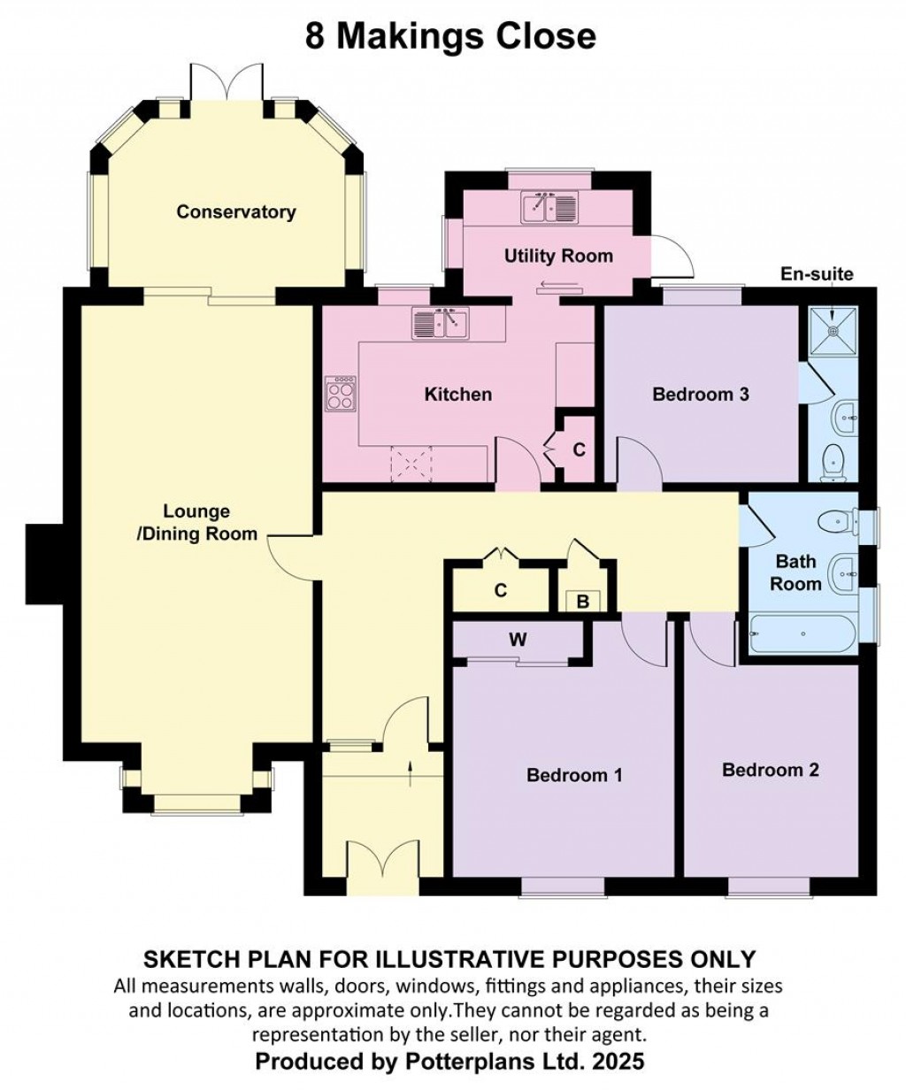Floorplans For Freshwater, Isle of Wight