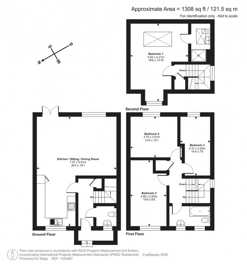Floorplans For St Eval, Wadebridge