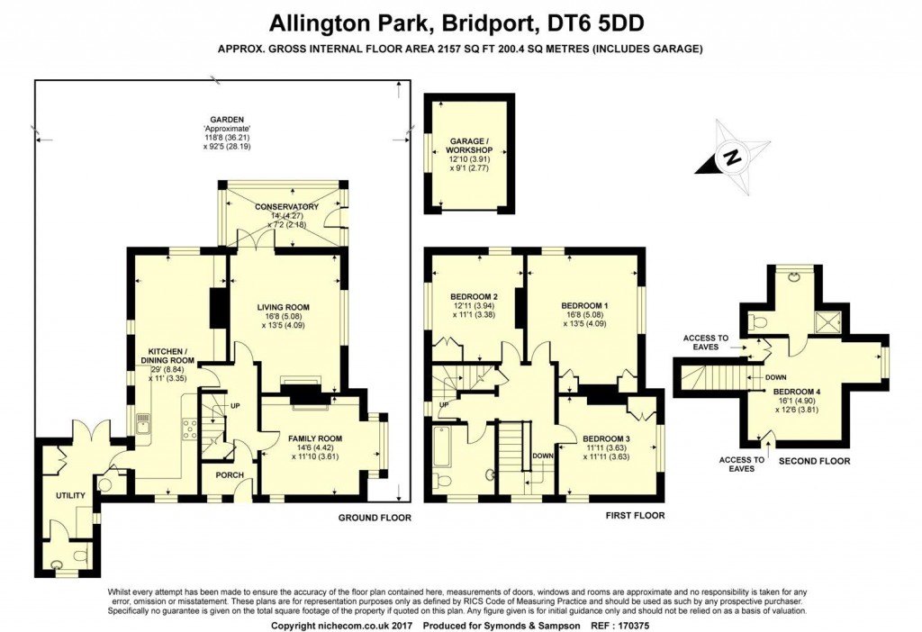 Floorplans For Allington Park, Bridport, Dorset