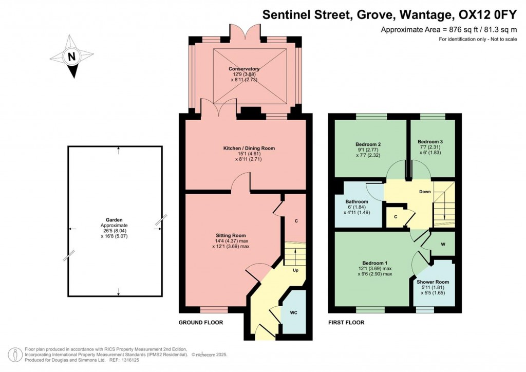 Floorplans For Sentinel Street, Grove, Wantage