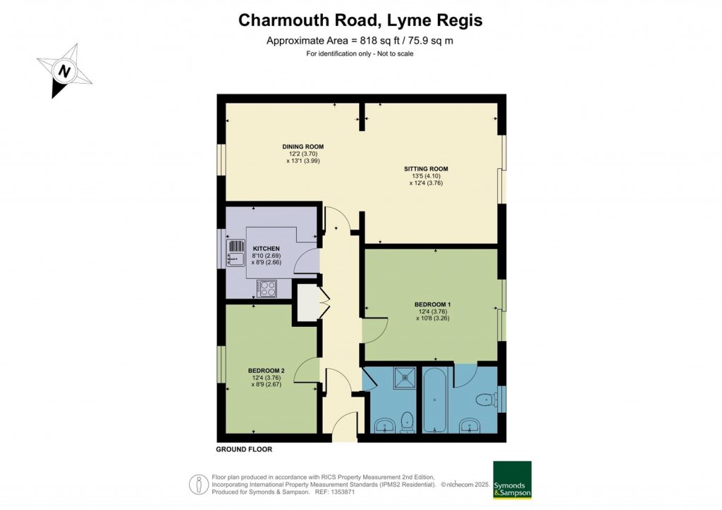Floorplans For Charmouth Road, Lyme Regis