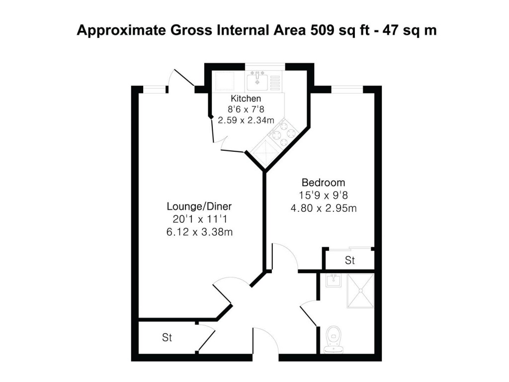 Floorplans For Station Street, Saffron Walden