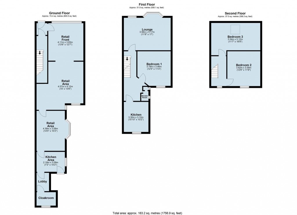 Floorplans For Kingsley Park Terrace, Northampton, NN2