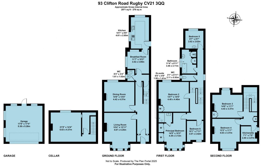 Floorplans For Clifton Road, Rugby, CV21