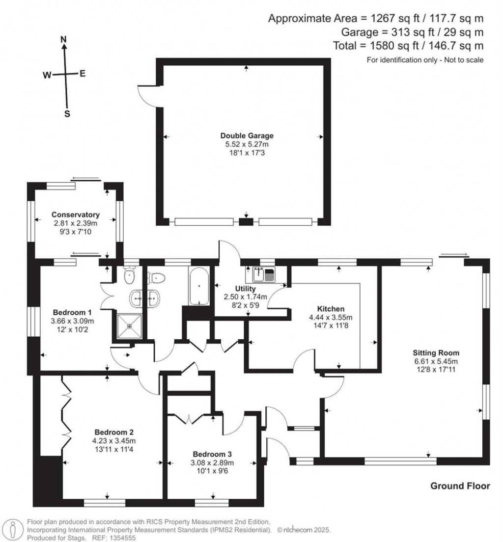 Floorplans For Brookside, West Coker, Yeovil