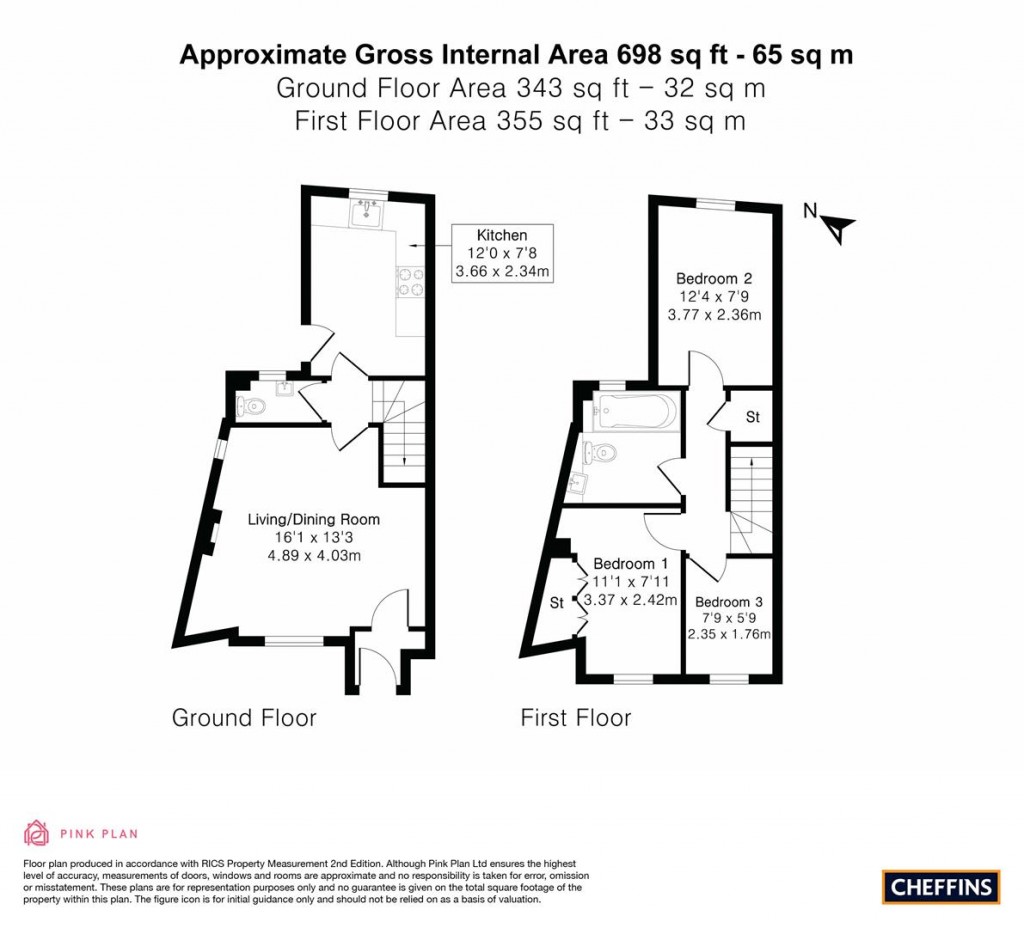 Floorplans For Chapel Street, Steeple Bumpstead, Haverhill