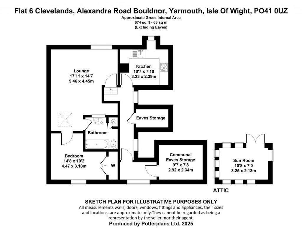 Floorplans For Yarmouth, Isle of Wight