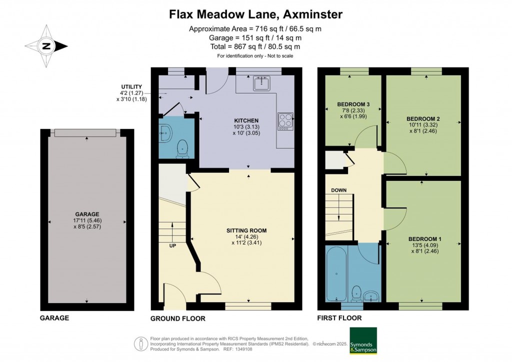 Floorplans For Flax Meadow Lane, Axminster