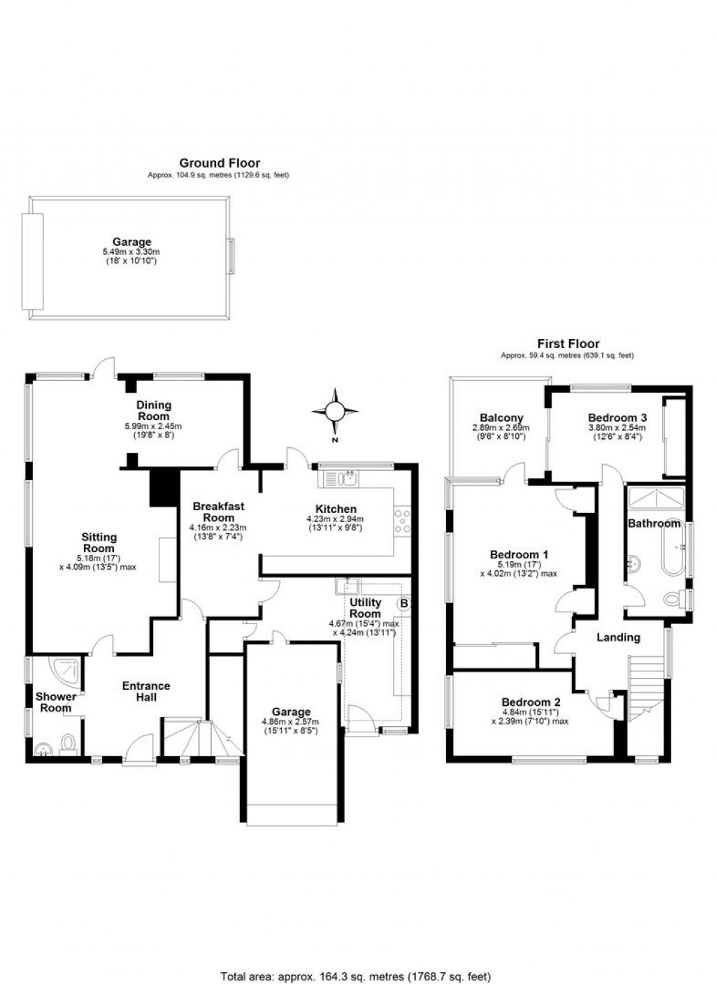 Floorplans For Manscombe Road, Torquay