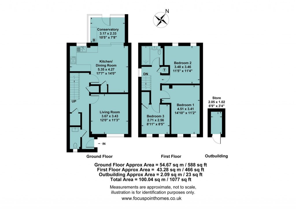 Floorplans For Ironstones, Banbury