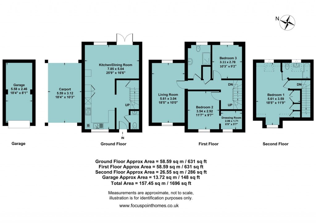 Floorplans For Nickling Road, Banbury