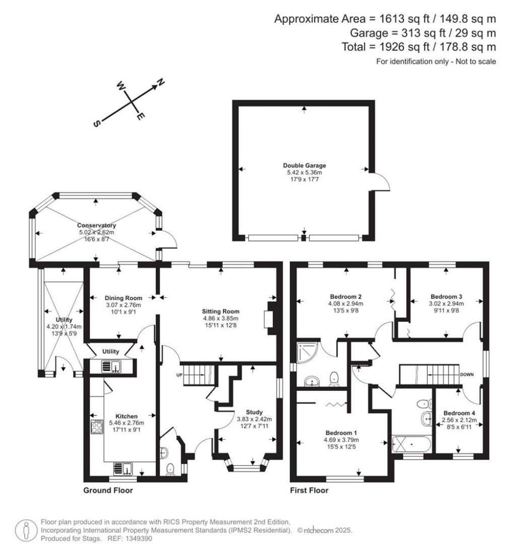Floorplans For Hemlets Close, Bridport