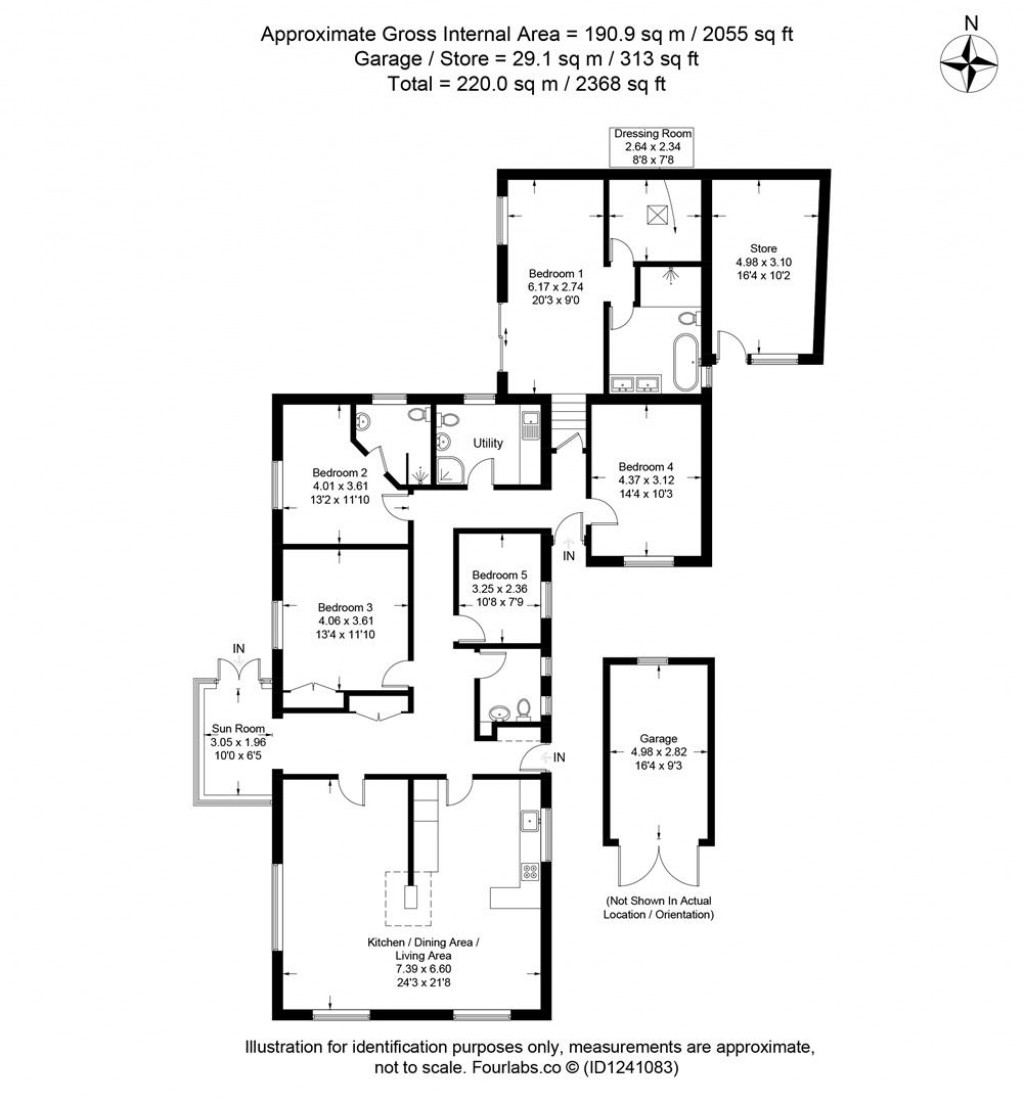Floorplans For Bodmin Road, St. Austell