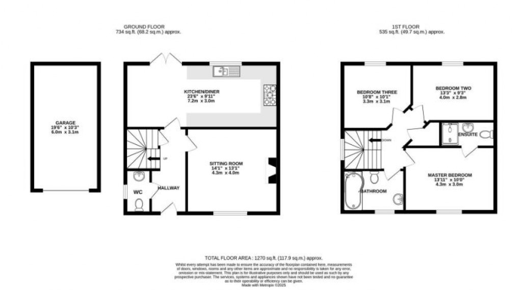 Floorplans For Malthouse Meadow, Portesham