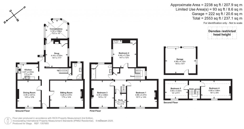 Floorplans For Barrack Street, Bridport