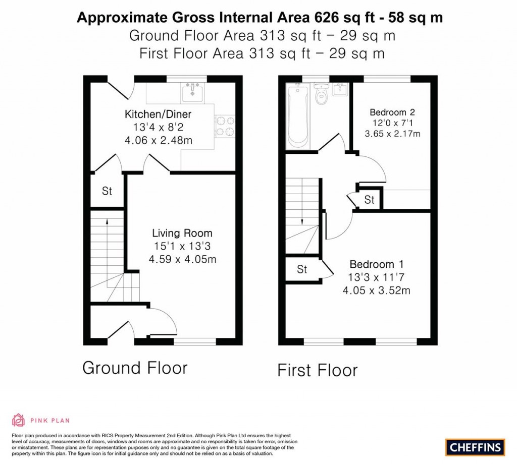 Floorplans For Stockley Close, Haverhill