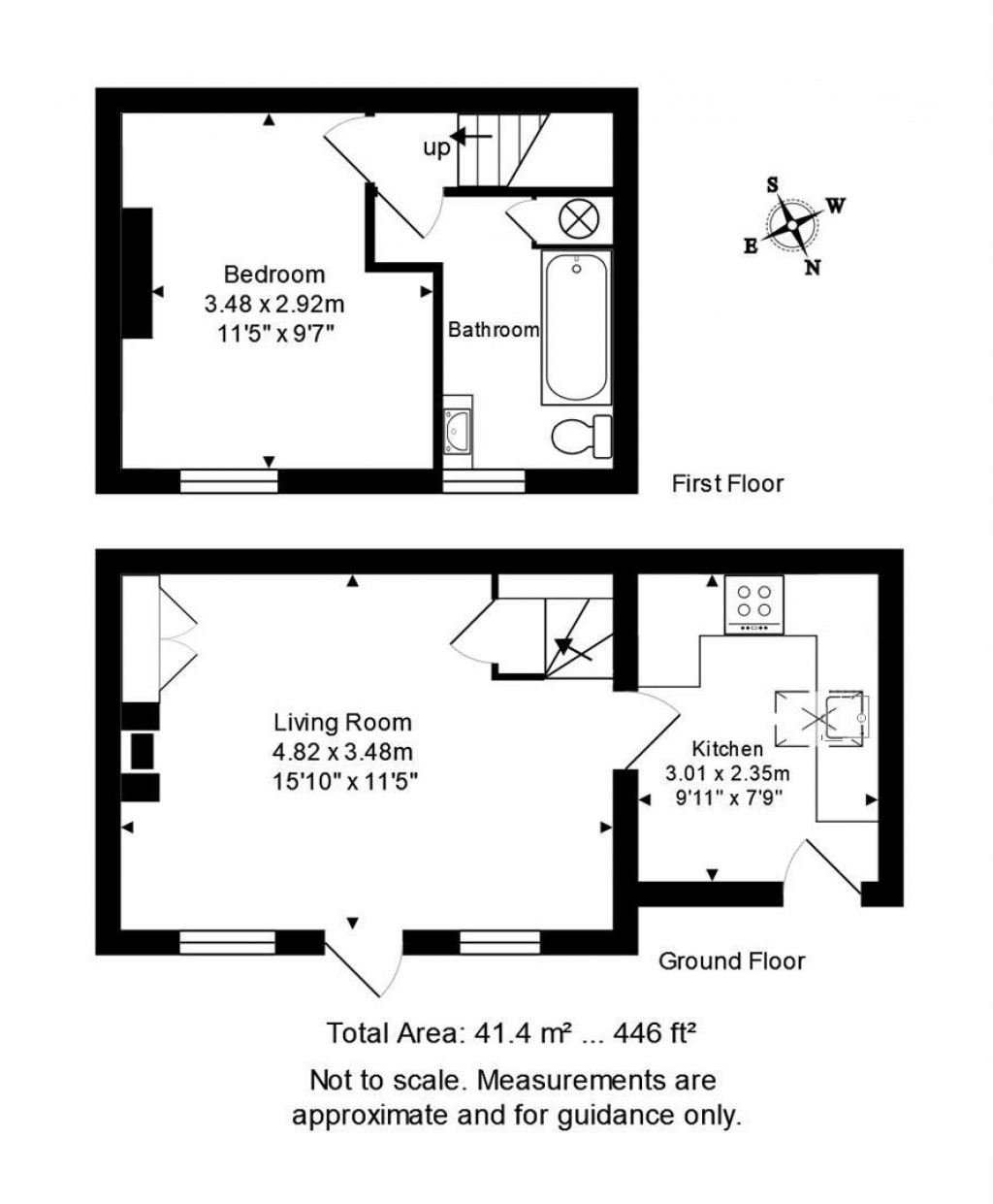 Floorplans For Barrack Street, Bridport, Dorset