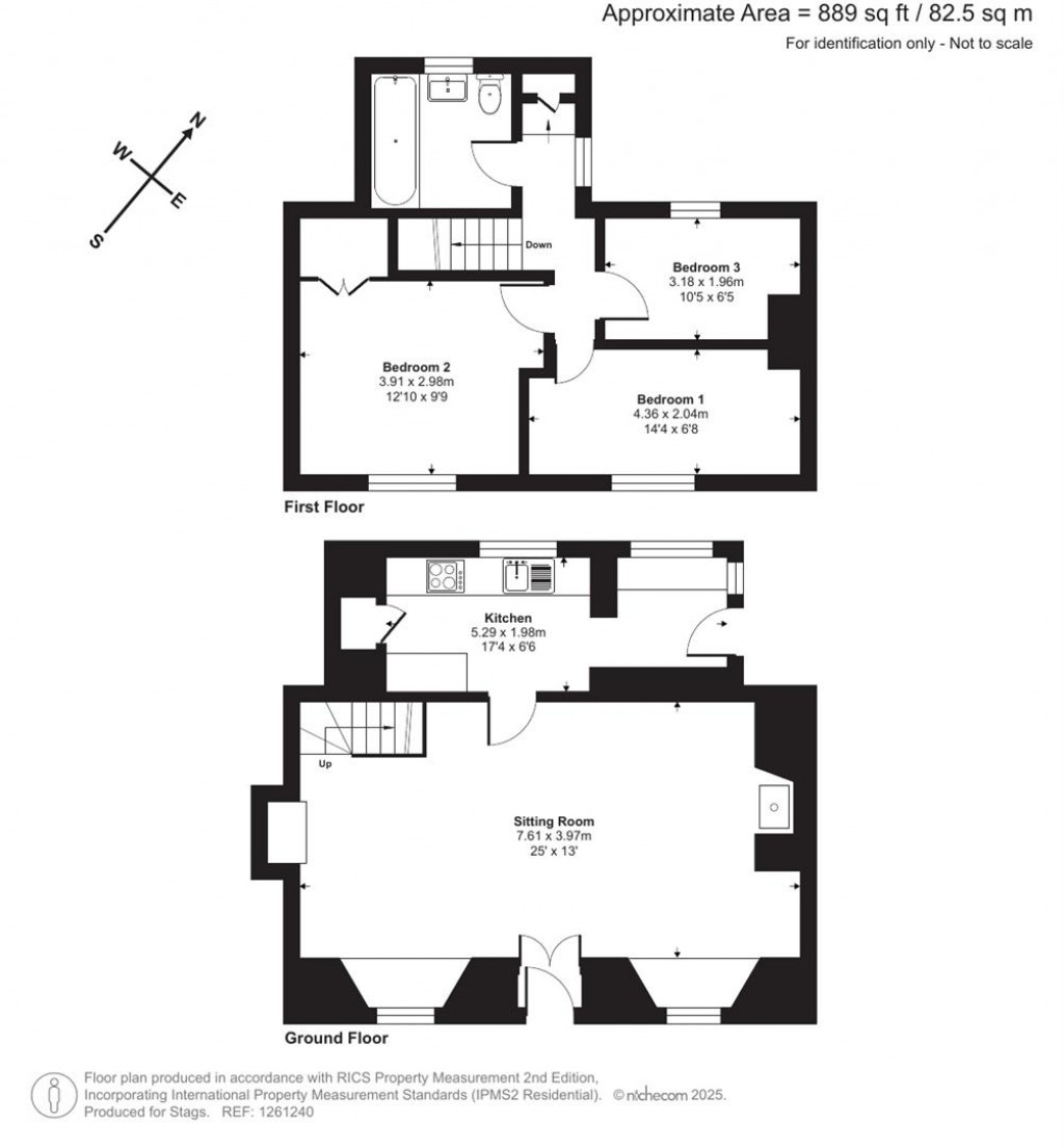 Floorplans For Burlawn, Wadebridge