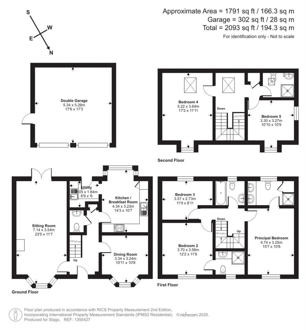 Floorplans For Bramley Close, Wellington