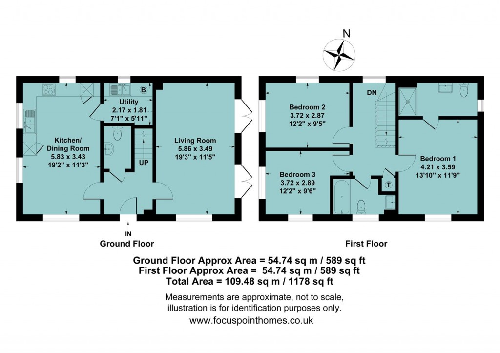 Floorplans For Vera Wood Close, Adderbury