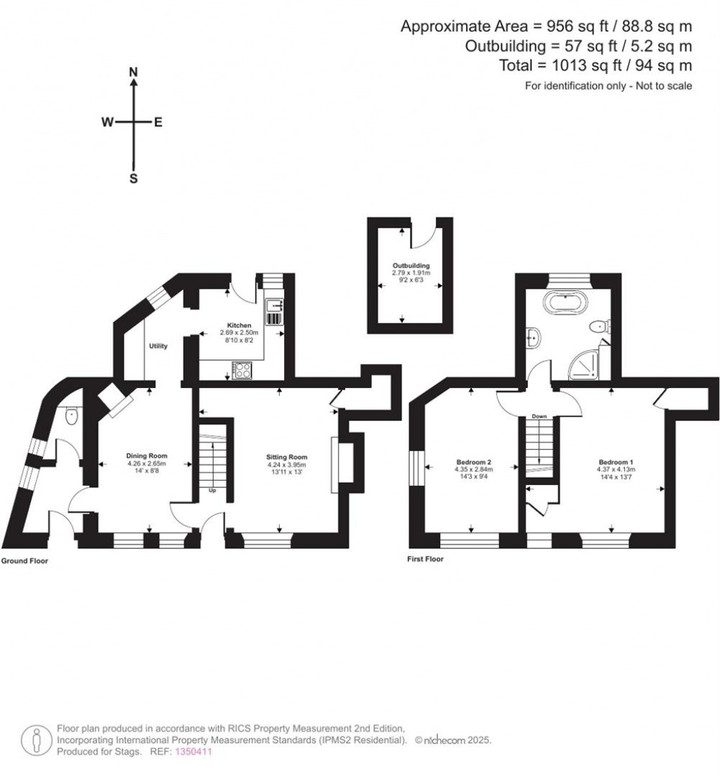 Floorplans For Luxborough, Watchet