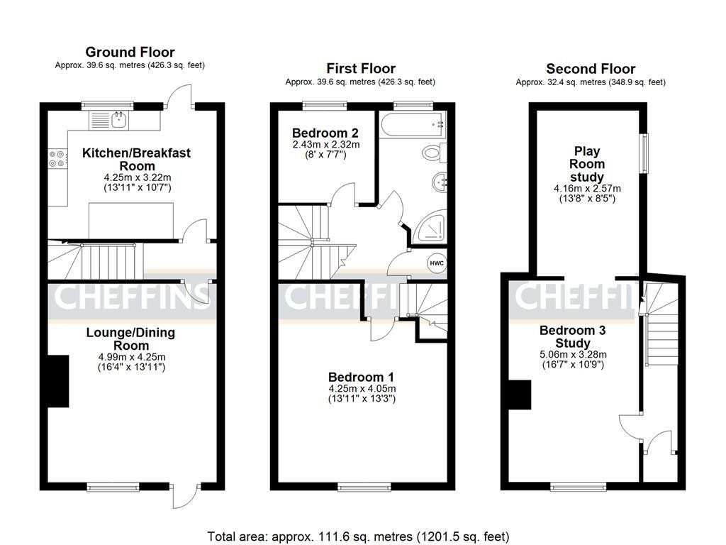 Floorplans For Plantation Gate, Stretham, Ely